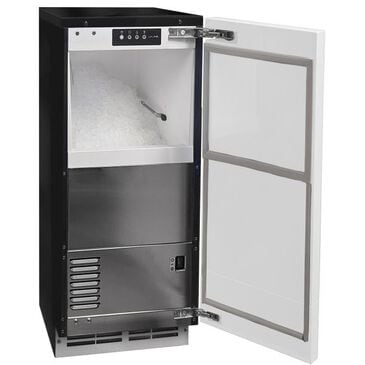 U-Line 15" Automatic Defrost Nugget Ice Maker in Panel Ready, , large