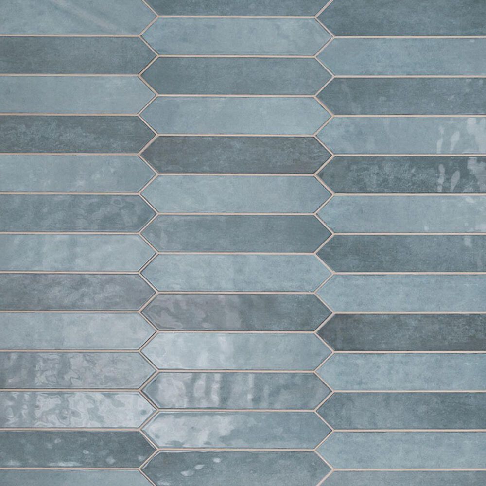 MS International Renzo Denim 2.5&quot; x 13&quot; Ceramic Tile, , large