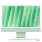 Apple 24-Inch iMac with Retina 4.5K display: Apple M4 Chip with 8-core CPU and 8-core GPU 16GB Unified Memory, 256GB SSD in Green (Latest Model), , large