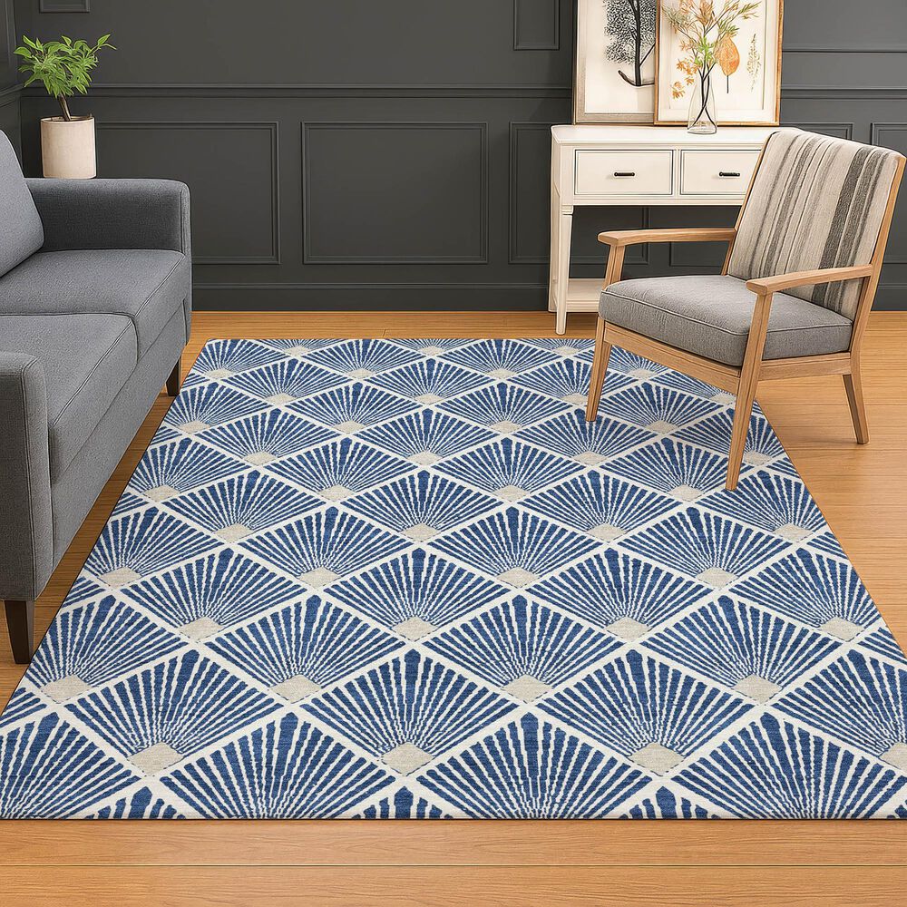 Dalyn Rug Company The Reserve TR9 Navy 8&#39; x 10&#39; Indoor/Outdoor Area Rug, , large