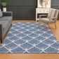 Dalyn Rug Company The Reserve TR9 Navy 8" x 10" Indoor/Outdoor Area Rug, , large