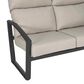 Winston Icon Patio Ultra High Back Loveseat in Cast Silver, , large