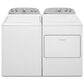 Whirlpool 3.9 Cu. Ft. Top Load Washer and 7.0 Cu. Ft. Gas Dryer Laundry Pair in White, , large