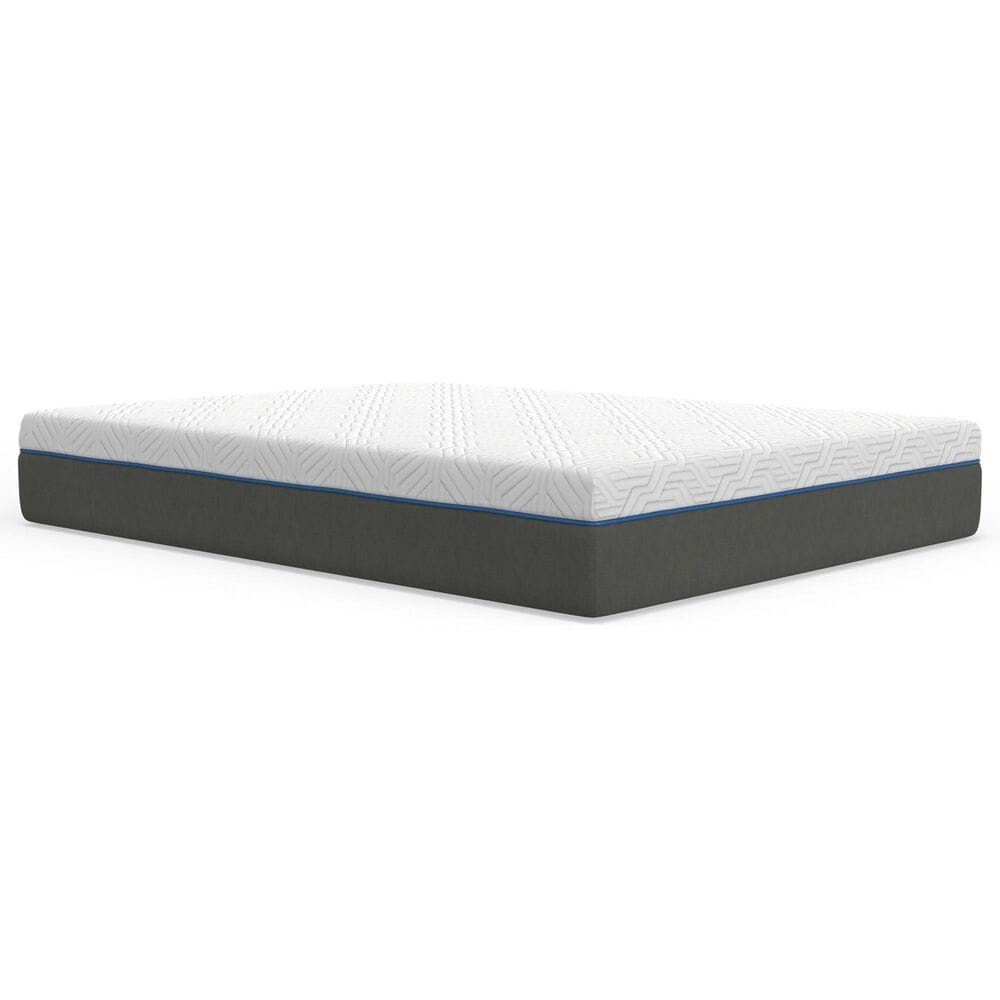 Hearth and Haven Southbay Lavender Firm Gel Memory Foam Twin XL Mattress with Edge Support and Air Grid, , large