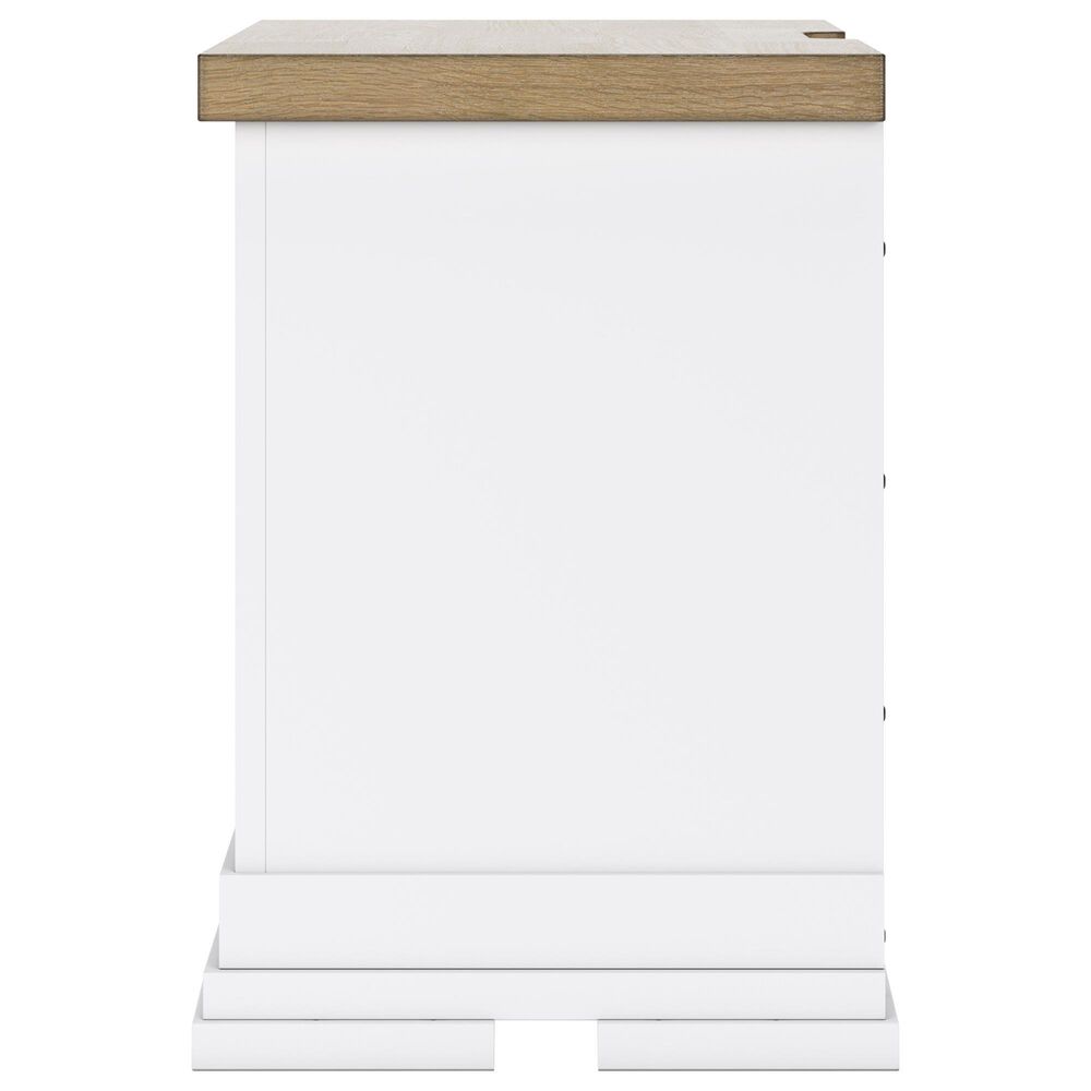 Ashley 5-Piece Queen Bedroom Set in White and Natural, , large