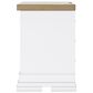 Ashley 5-Piece Queen Bedroom Set in White and Natural, , large