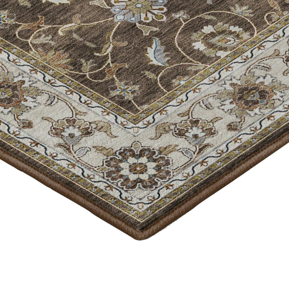 Dalyn Rug Company Hatay HY1 10&#39; x 14&#39; Chocolate Area Rug, , large
