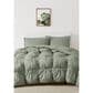 Pem America Cloud Puffer 3-Piece Full/Queen Comforter Set in Green, , large