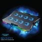 Enhance Infiltrate 3 Laptop Cooling Pad with RGB LED Lights in Black, , large