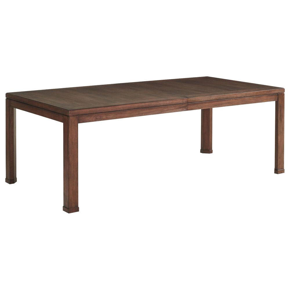 Lexington Furniture Silverado Elk Grove 86" Rectangular Dining Table in Rich Walnut Brown, , large