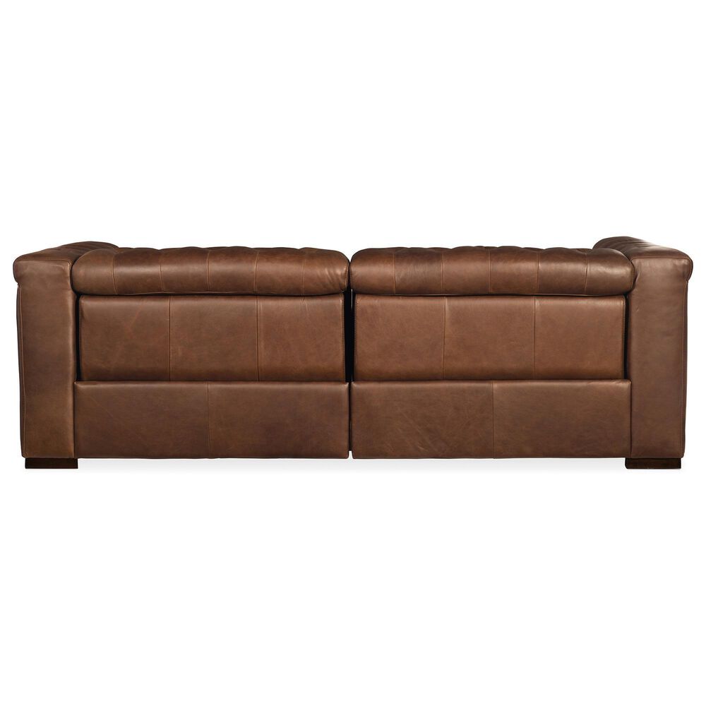 Hooker Furniture Savion Power Reclining Sofa with Power in Saddlebag Lodge, , large