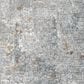 Surya Dresden DRE-2319 Medium Gray, Gray, White, Light Slate, Mustard and Rust 5"3" Round Area Rug, , large