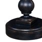 Century Monarch Grand Side Table in Ebonized Oak and Warm Brown, , large