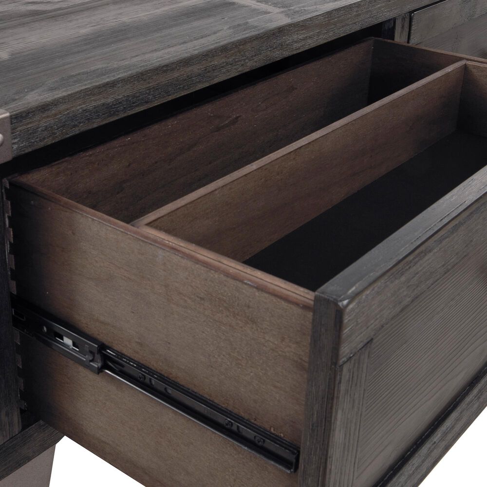 Ashley Todoe Lift Top Cocktail Table in Dark Gray, , large