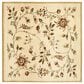 Safavieh Lyndhurst  6"7" Square Ivory and Multicolor Area Rug, , large