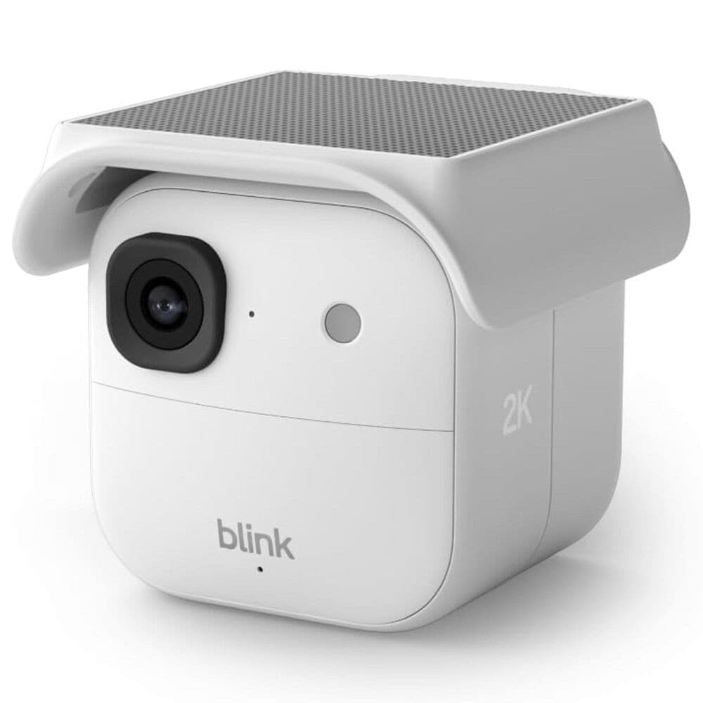 Blink Solaris 2K+ Solar-Powered Security Camera Add-On in White, , large