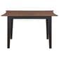 Steve Silver Joplin Dining Table in Walnut and Ebony - Table Only, , large