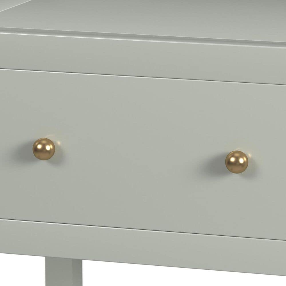 Butler Specialty Company Nora 1-Drawer 21" Nightstand in Sage Green, , large