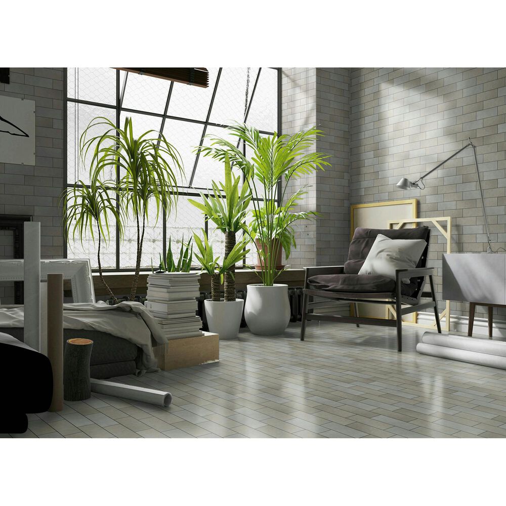 Emser Passion Gris 3&quot; x 8&quot; Glossy Porcelain Tile, , large