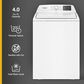 Whirlpool 4 Cu. Ft. Top Load Agitator Washer in White, , large