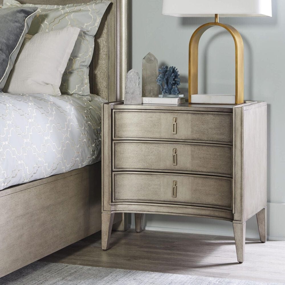 Vantage Cove 3-Drawer Nightstand in Mica | Shop NFM 