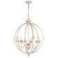 Golden Lighting Jules 6-Light Chandelier in Antique Ivory and Gold, , large