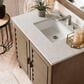 James Martin Vanities Portland 36" Single Bathroom Vanity in Whitewashed Walnut with 3 cm Eternal Jasmine Pearl Quartz Top and Rectangular Sink, , large