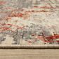 Oriental Weavers Soleri 2"6" x 12" Beige and Pink Runner, , large