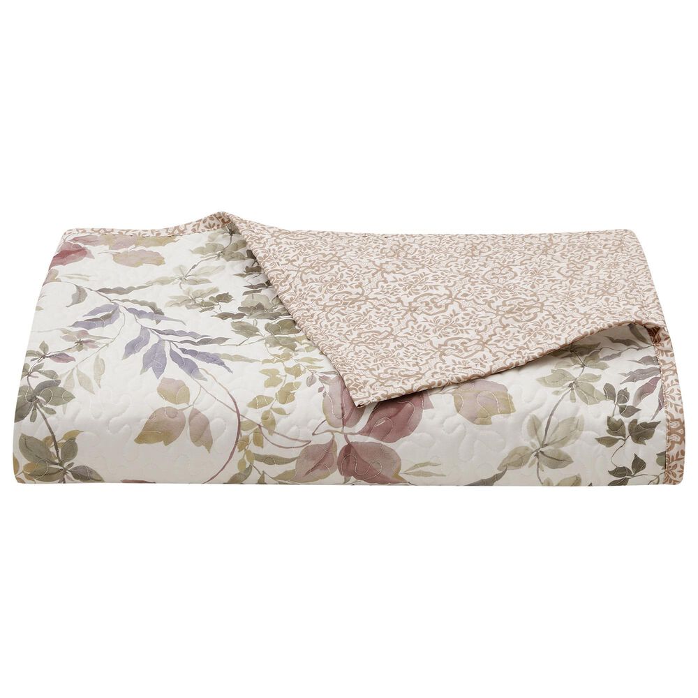 Royal Court Rosewood 3-Piece Full/Queen Quilt Set in Rose, , large