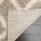Safavieh Dallas Shag SGD258D-3 3" x 5" Beige/Ivory Area Rug, , large