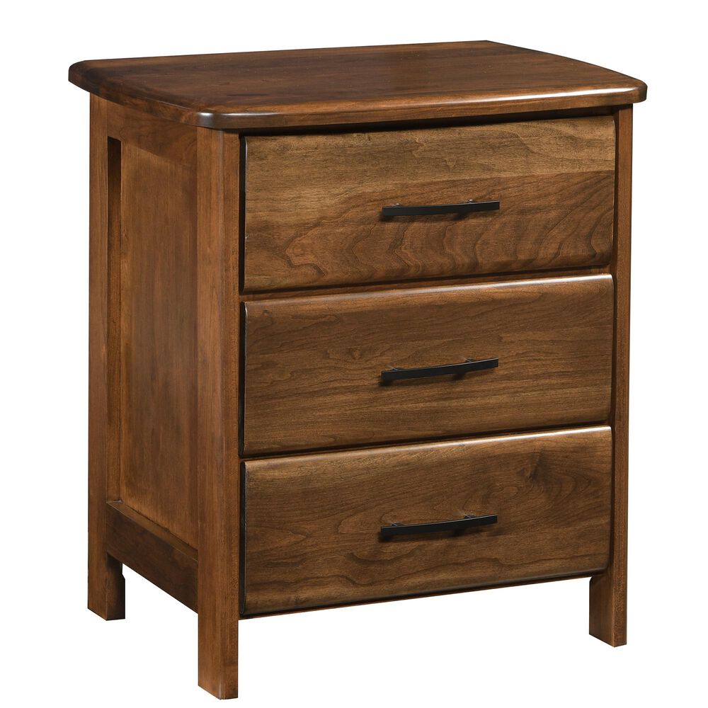 Briarwood American Timbers 2 Drawer Nightstand in Turkish Coffee, , large