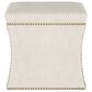 Skyline Furniture Turner Storage Ottoman in Linen Talc, , large