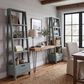 Santa Fe Rustic Vertical Ladder Bookcase in Vintage Turquoise, , large