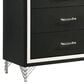 Coaster Lucia 6-Drawer Dresser in Black and Chrome, , large