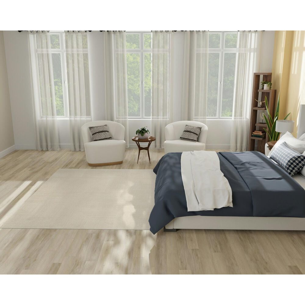 Nourison Sustainable Trends 5&#39;3&quot; x 7&#39;3&quot; Ivory Area Rug, , large