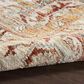 Nourison Sahar SHR02 7"10" x 10"4" Rust Area Rug, , large