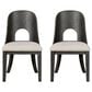 Furniture of America Sterling West Side Chair in Ash Gray (Set of 2), , large