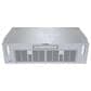 Bosch 800 Series 36" Custom Hood Insert in Stainless Steel, , large