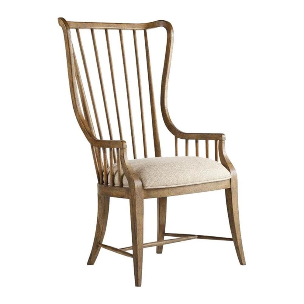 Hooker Furniture Sanctuary Tall Spindle Arm Chair, , large