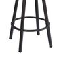 Blue River Madrid 26" Counter Stool with Brown Back and Seat in Auburn Bay, , large