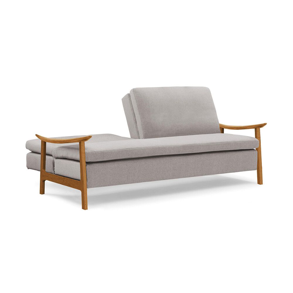 Sealy Sofa Convertibles Olaf Split-Back Convertible Sofa in Laurent Smoke, , large