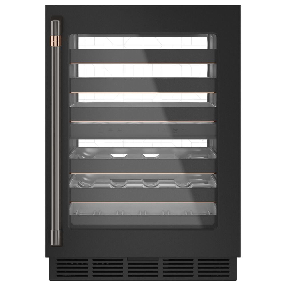 Cafe Undercounter Refrigeration Handle Kit in Brushed Black, , large