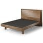 BDI Kava Queen Platform Bed and Two Nightstands in Natural Walnut, , large