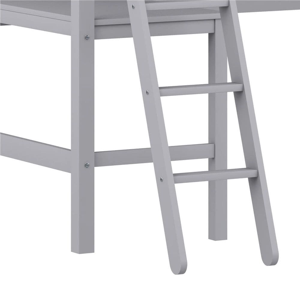 The Monday Company Twin Loft Bed W/Desk, , large