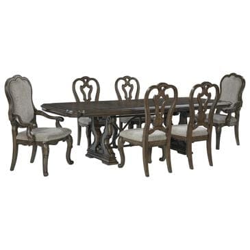 Millenium Maylee 7-Piece Dining Set in Dark Brown, , large