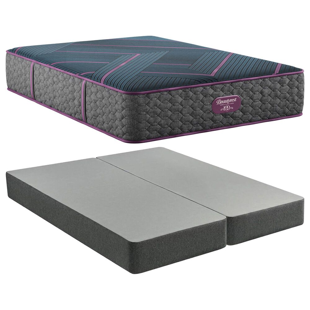 Beautyrest World Class Hybrid Level Three Firm California King Mattress with High Profile Box Springs, , large