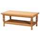 Baxton Studio Dolby Rectangular Coffee Table in Light Honey, , large