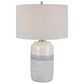 Uttermost Pinpoint Table Lamp in White, Gray and Ivory Cream, , large