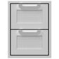 Hestan 16" Double Storage Drawer in Stainless Steel, , large