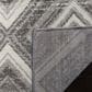 Safavieh Skyler SKY120K 10" x 14" Grey and Ivory Area Rug, , large